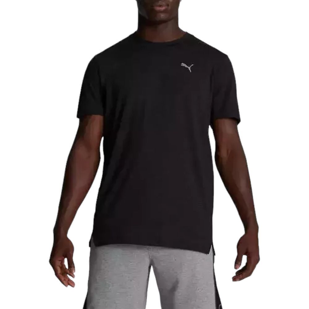 PUMA Men's Active Tee Black Heather‎ XX-Large